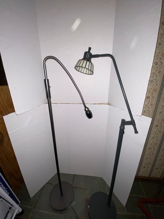 Two Floor Lamps