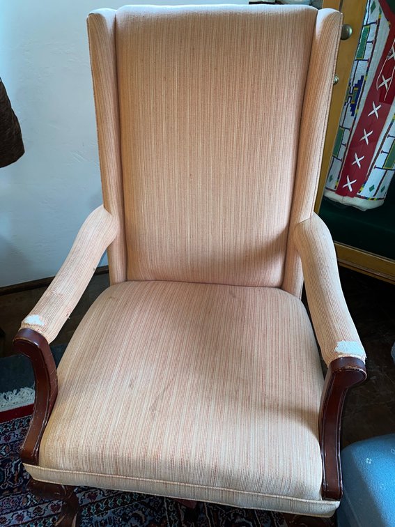Chair and Footstool