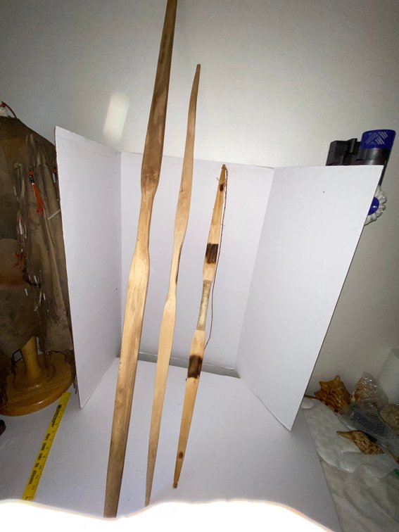 Three Unfinished Bows, No Strings