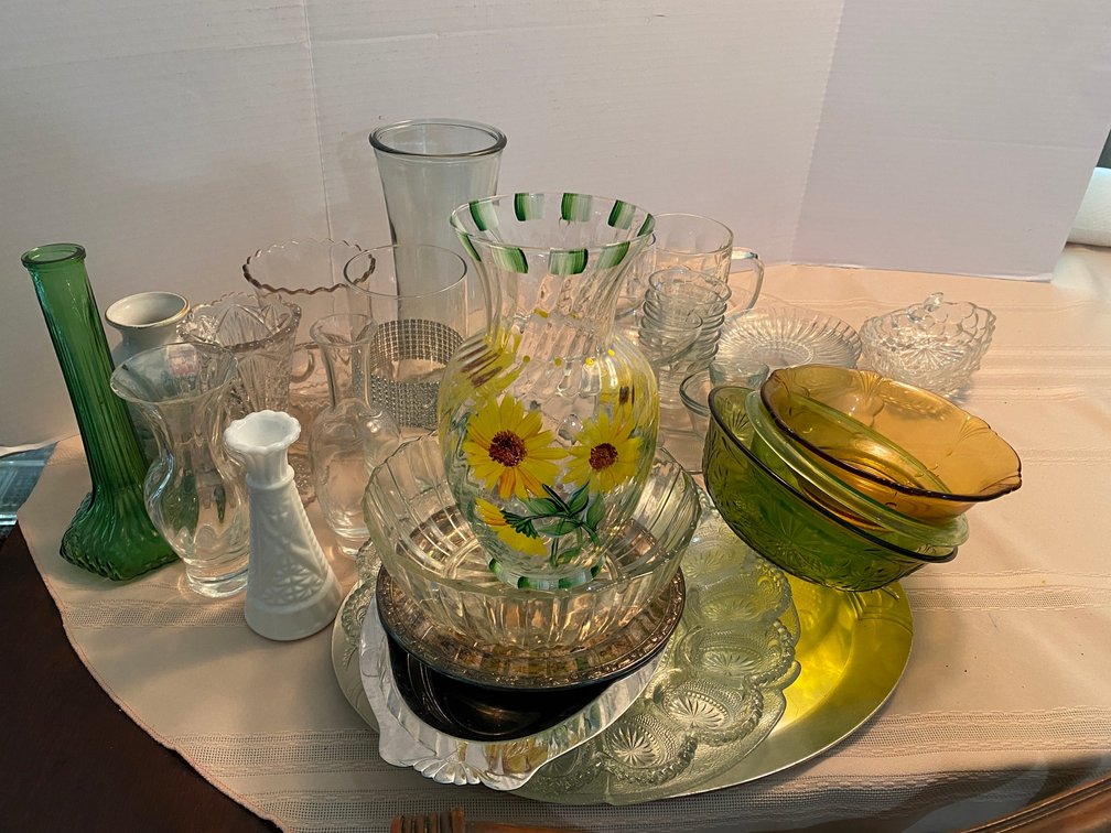 Green, Amber & Misc. Glass