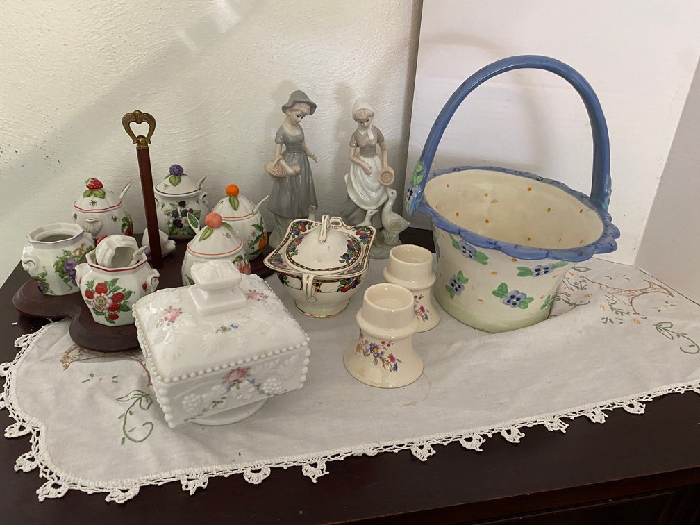 Covered Cases with Figurines
