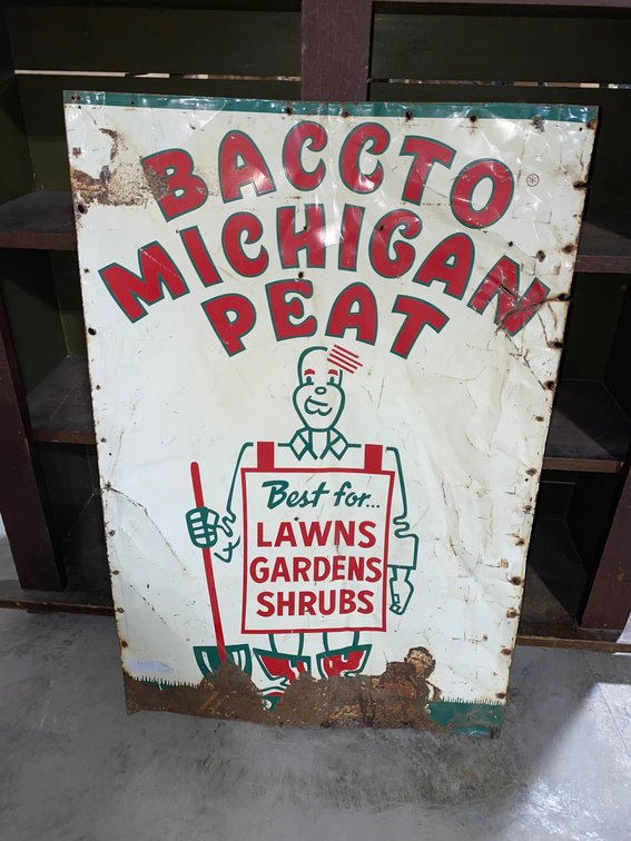 Vintage Michigan Metal Sign