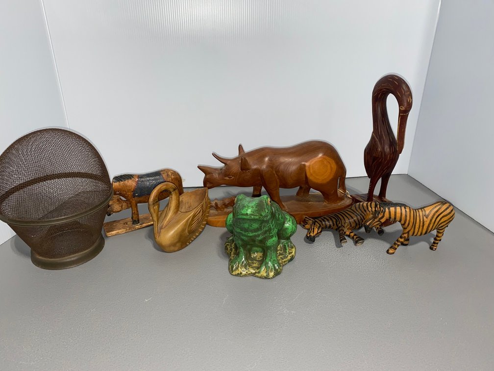 Wooden Animal Figurines