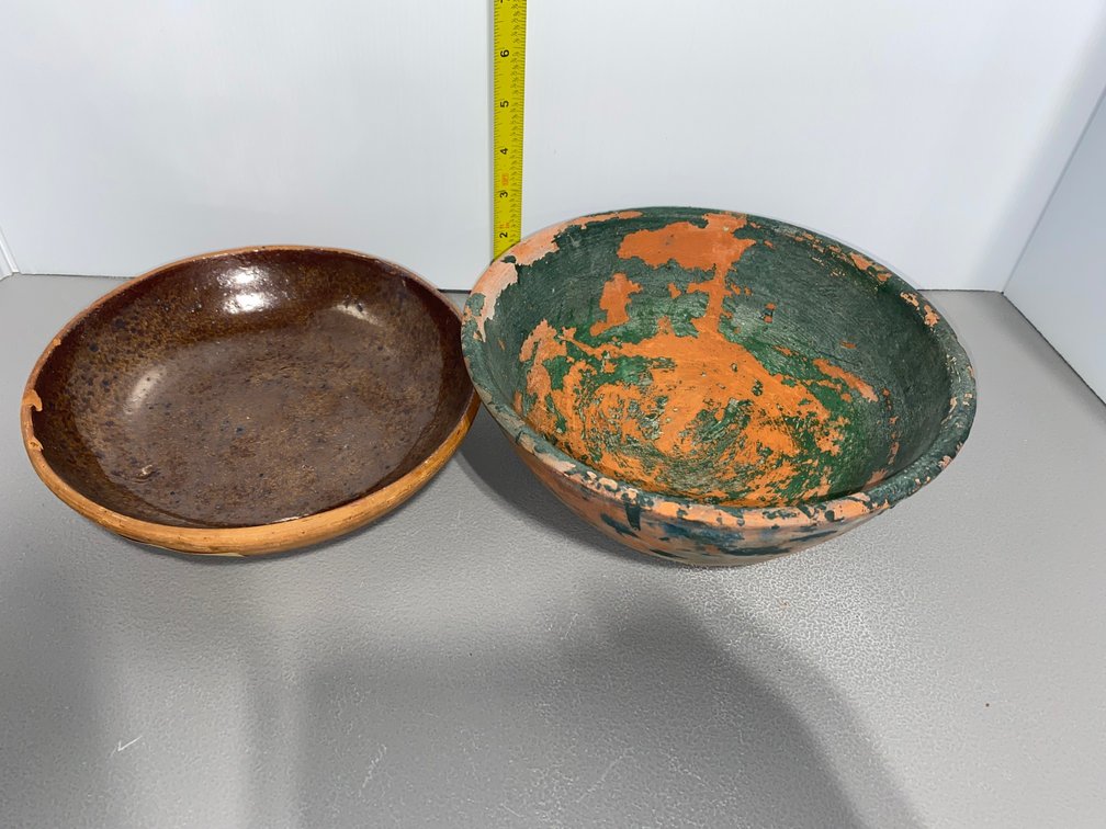 Redware Bowls