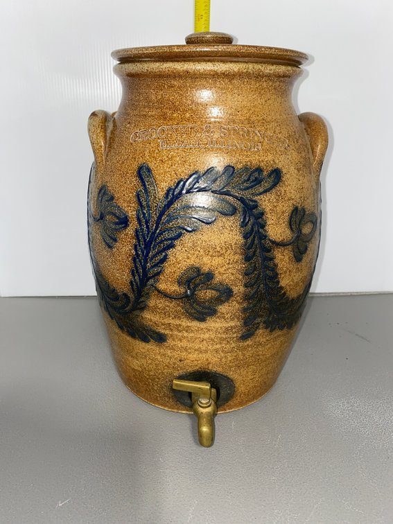 Crocker & Springer Stoneware Water Cooler