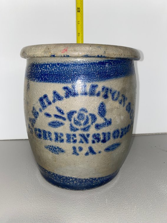 Hamilton & Co. 1-Gallon Crock
