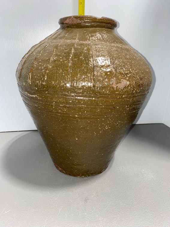 Stoneware Oil Jar