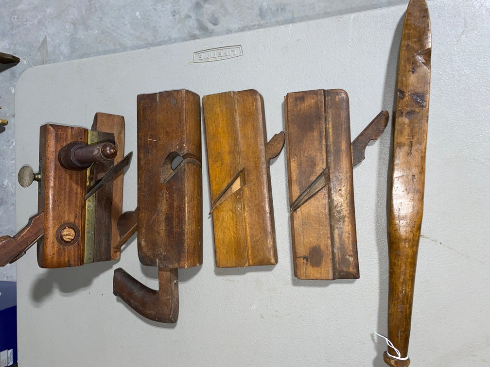 Antique Wooden Tools