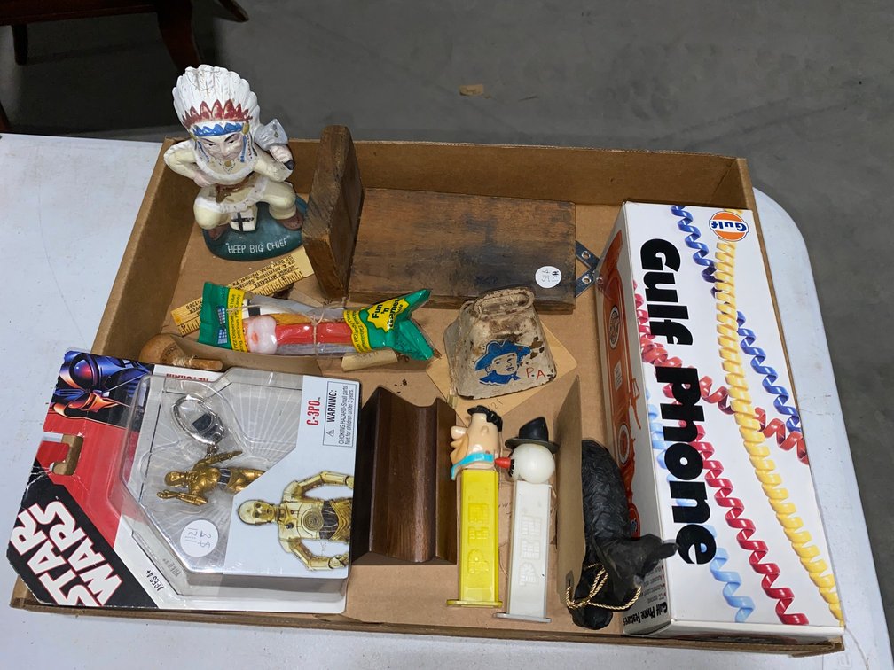 Collectibles, Pez and Cowbell