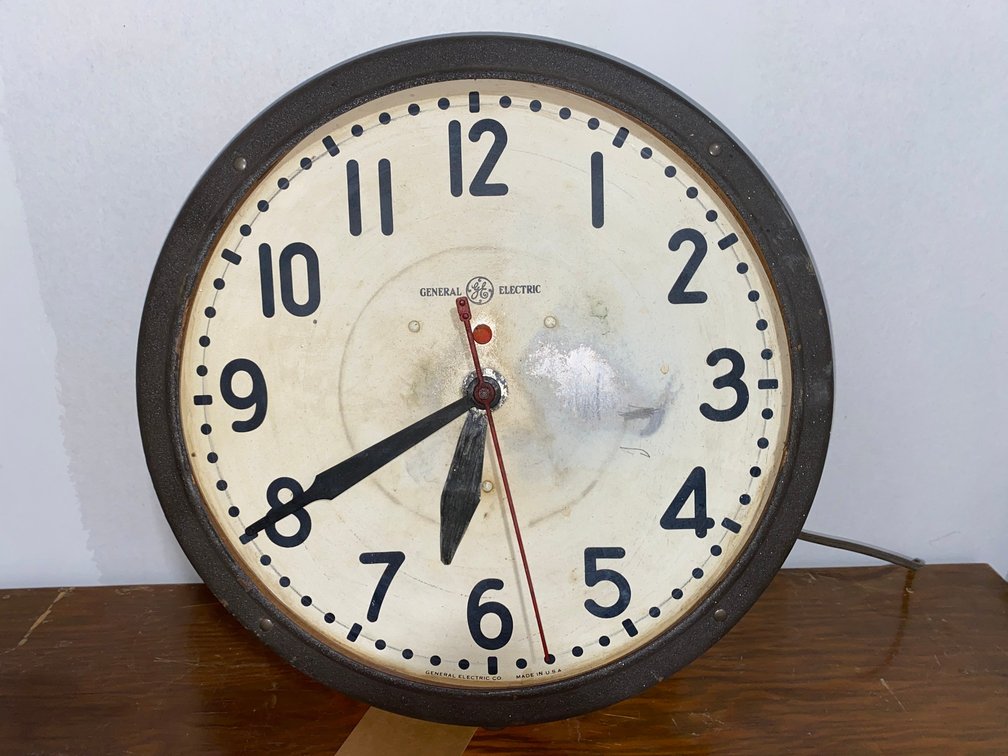 Vintage General Electric Wall Clock