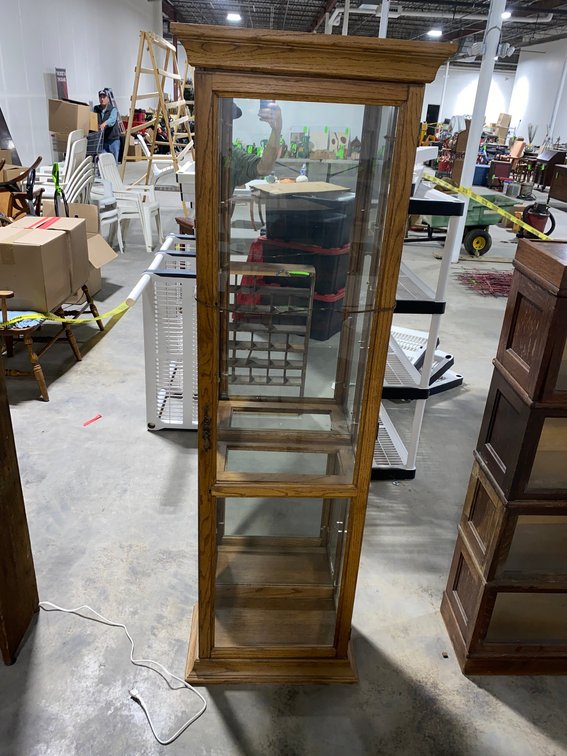Lighted Curio Cabinet