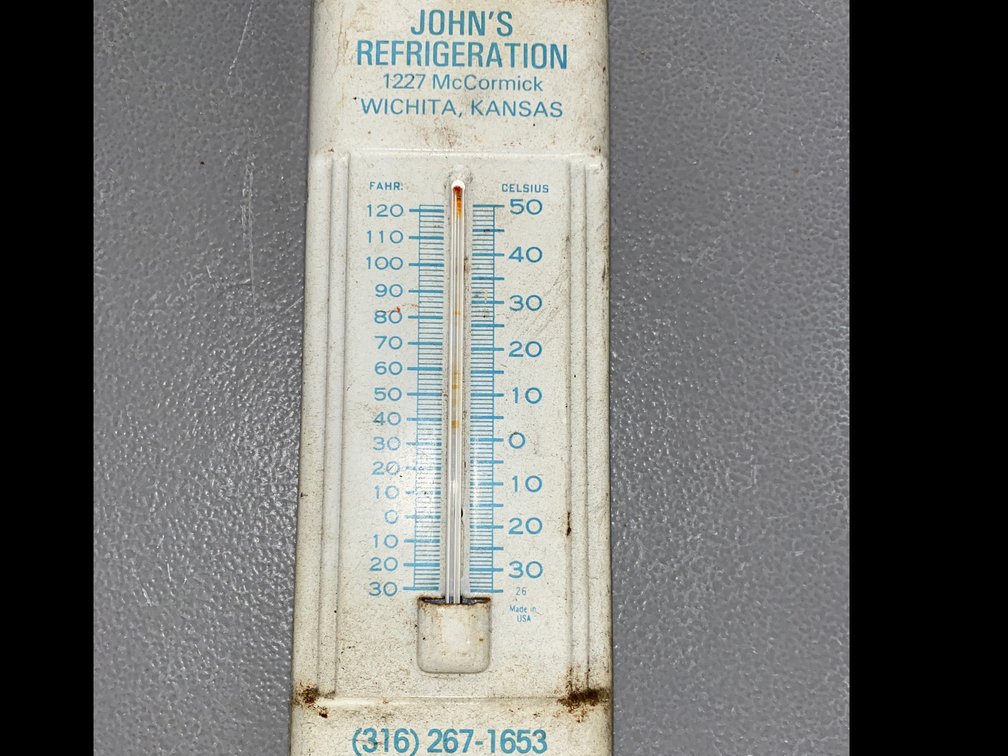 John's Refrigeration Thermometer