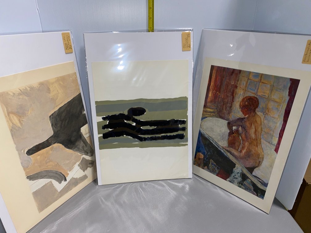 Georges Braque and Ubac Derriere le Miroir Lithographs