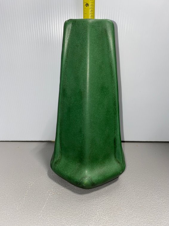Weller Tall Matte Green Vase