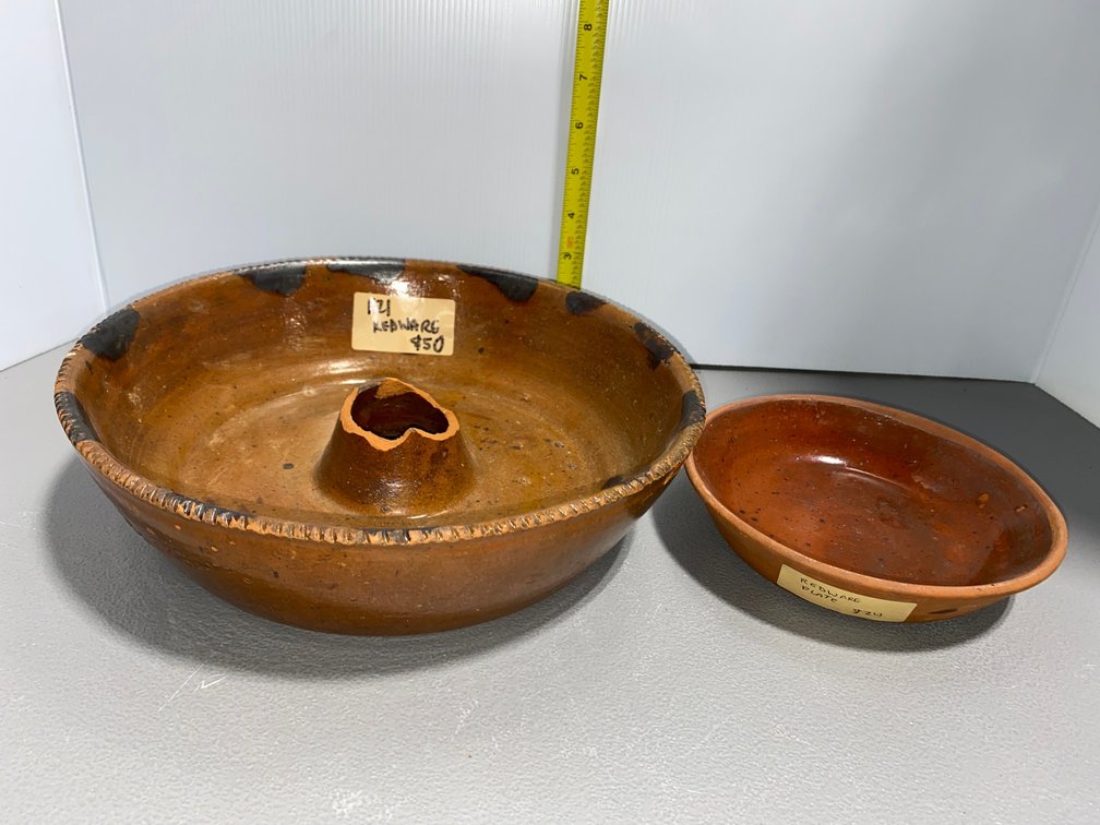 Redware Pieces