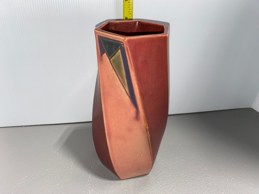 Roseville Futura Twist Vase