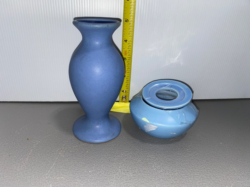 Small Blue Vase