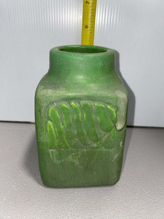 Owens Green Pottery Jar