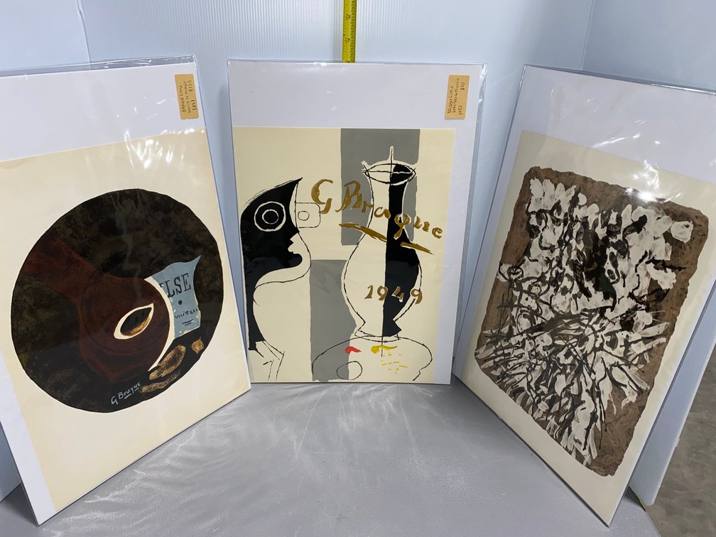 Georges Braque Derriere le Miroir Lithograph