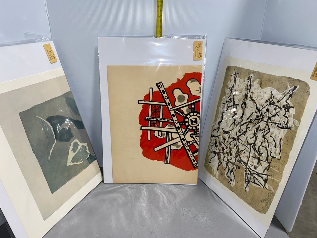 Fernand Leger Derriere le Miroir Lithograph