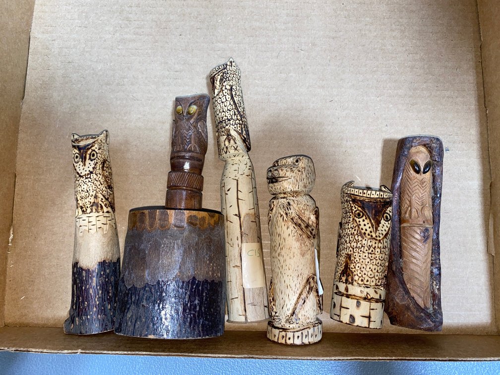 Carved Wooden Figurines