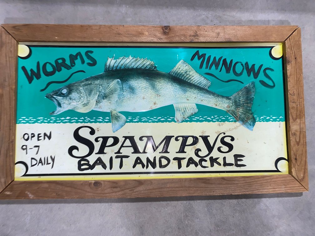 Spampy's Bait and Tackle Sign