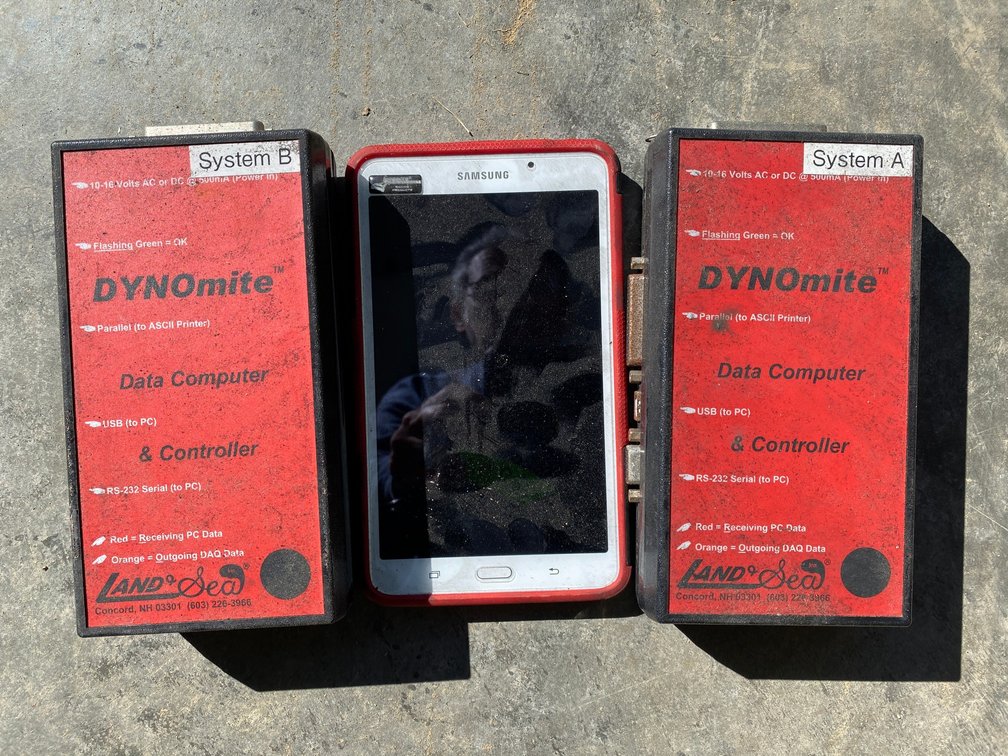 Pair of DYNOmite Data Computer & Controllers with Samsung Tablet
