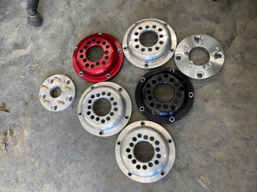 Assorted DYNOmite Aluminum Hubs & Adapters