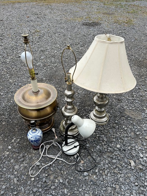 Collection of lamps