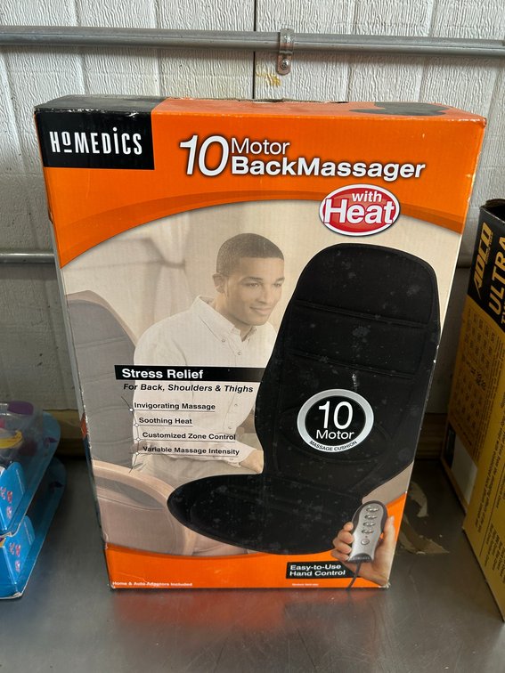 10 Motor back massager with heat