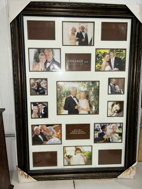 Large new in package collage picture frame