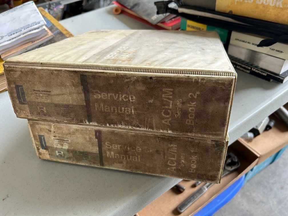 Part manual for Volvo TSI and service manual for ACL\M series Volvo