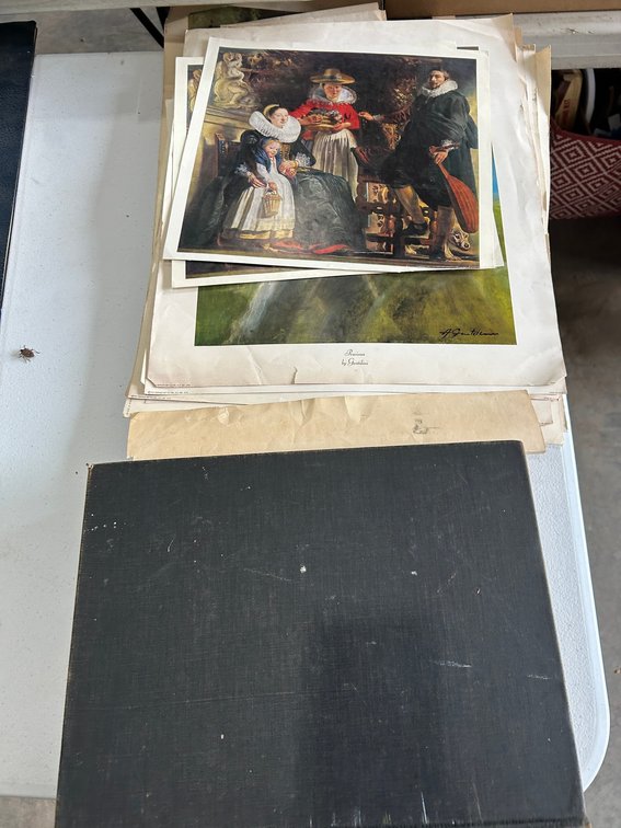 The Art Masterpieces Book, prints