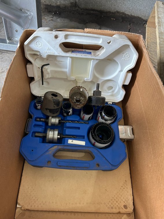 Drill Doctor and hole saw kit