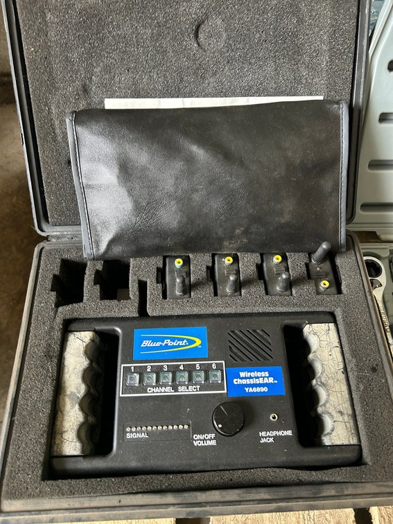 Steelman wireless chassis ear, Blue Point diagnostic kit