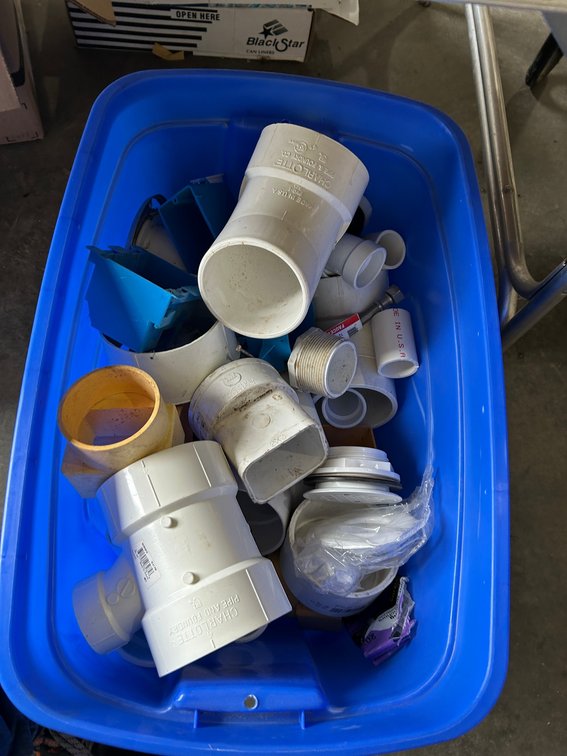 Pipe fittings, electrical boxes