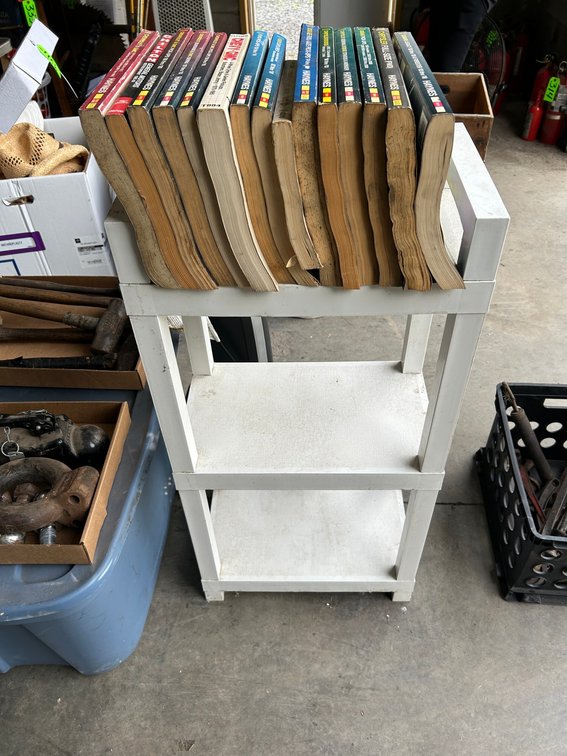 Stand and contents