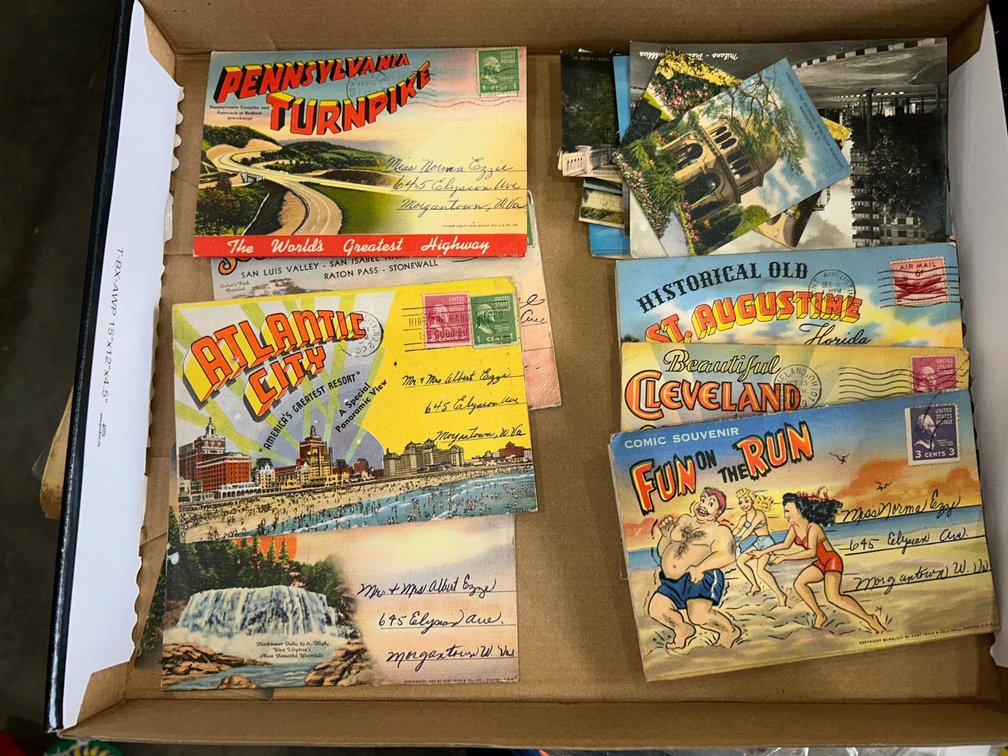 Vintage postcards