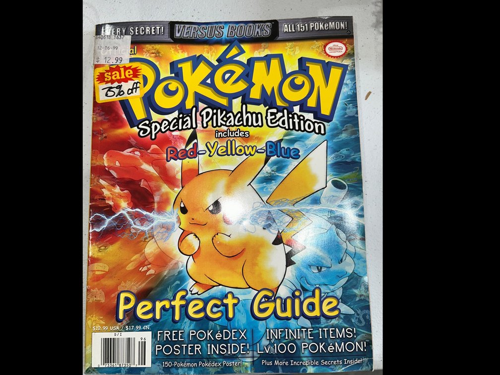 Pokemon-Special Pikachu Edition-Red, Yellow and Blue