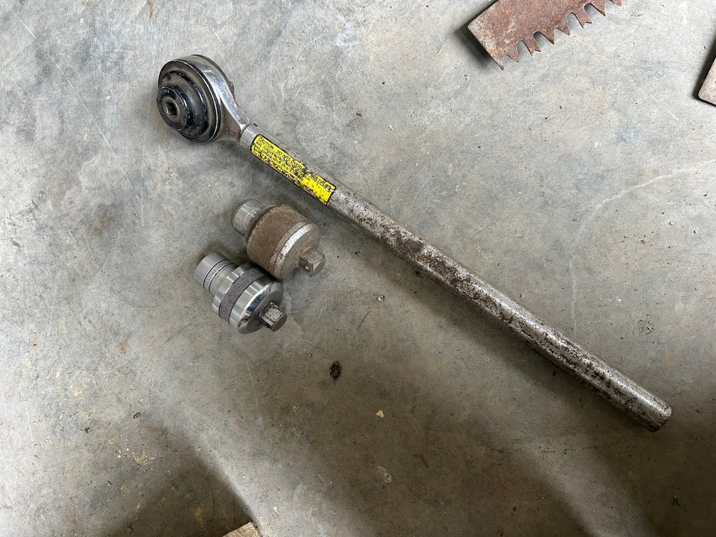 Torque wrench and adapters