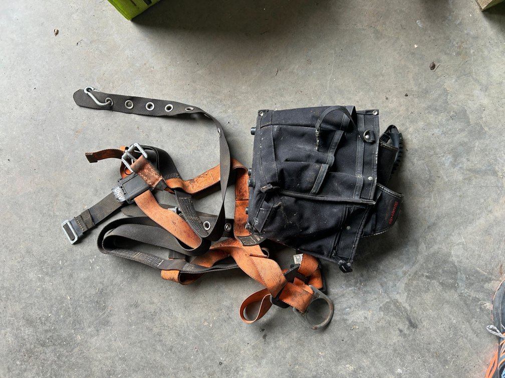 Snap-On tool belt, harness