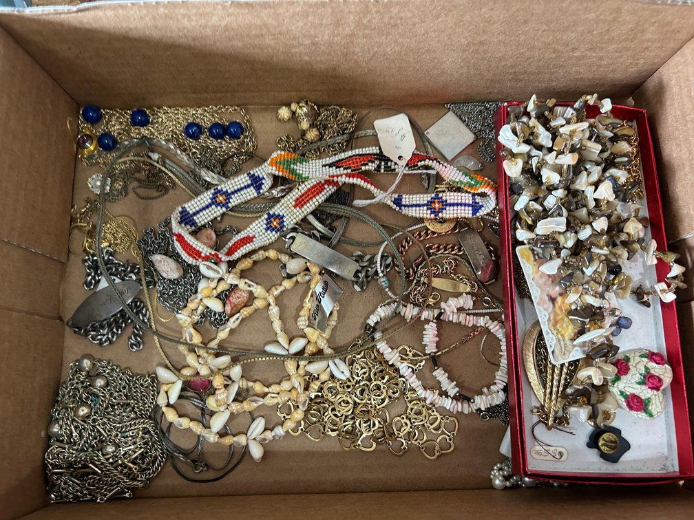 Costume jewelry necklaces
