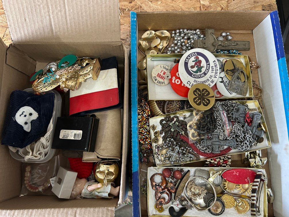 Costume jewelry-necklaces, earrings