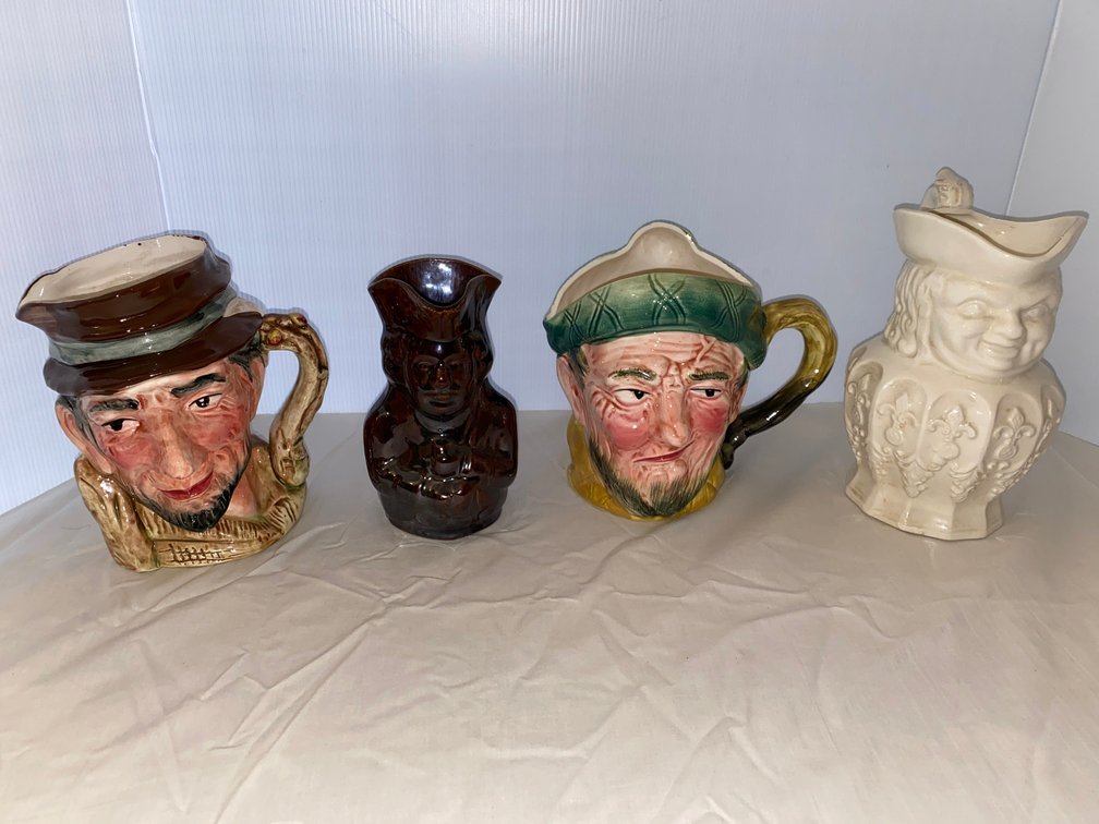 Larger Head Toby Mugs