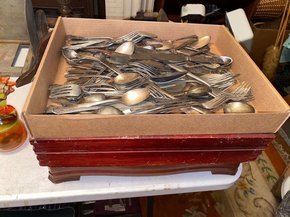 Rogers Silver Plate, 2-Display boxes