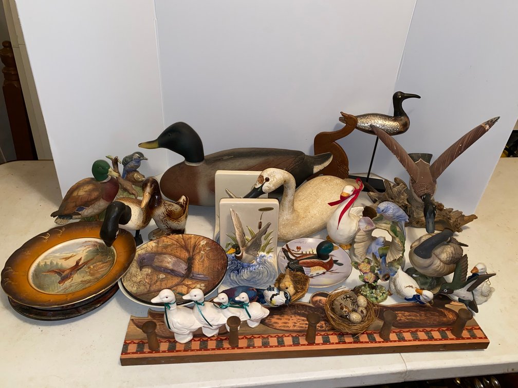 duck Figurines, Duck Plates