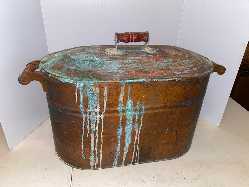 Copper Boiler with Lid