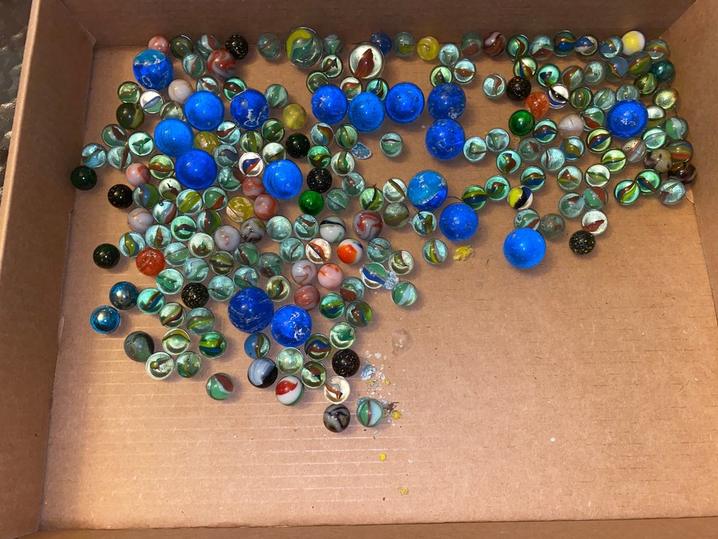 Flat of Marbles