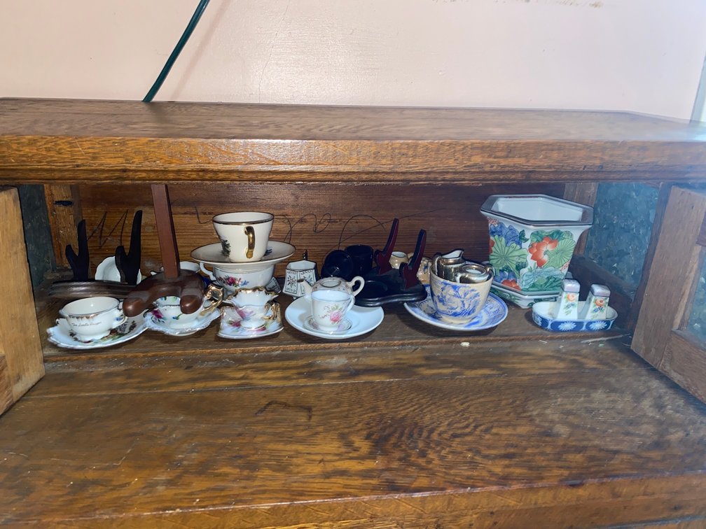 Miniature Tea cups and saucers