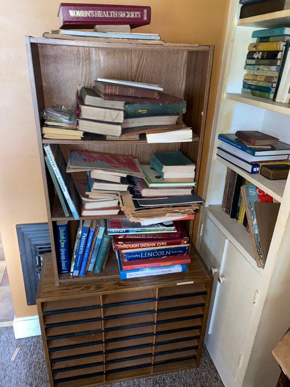 small Book Shelf and Books